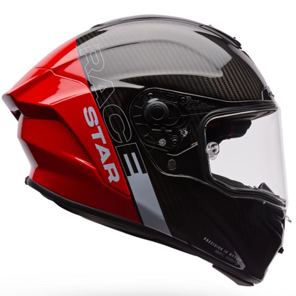 Full Face Bell Racestar Dlx Flex Strike Red