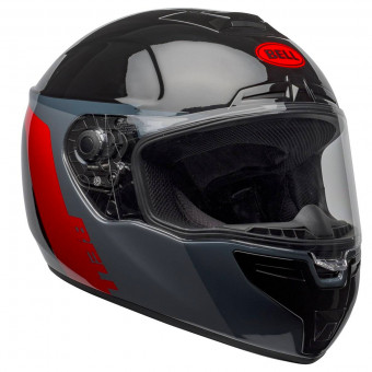 Casque Full Face Bell SRT Razor Grey Red Casque Full Face Bell SRT Razor Grey Red