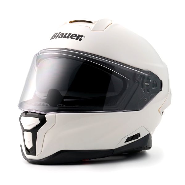 Full Face Blauer FF01 Mono Glossy White