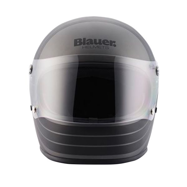 Motorrad Helm Vintage BLAUER HT 80s Titanium