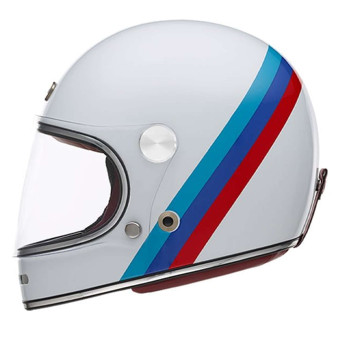 Casque Full Face Exklusiv Duke 2 Nation White Blue Red