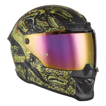 Casque Full Face Exklusiv Goliath Mythology Matt Black Gold