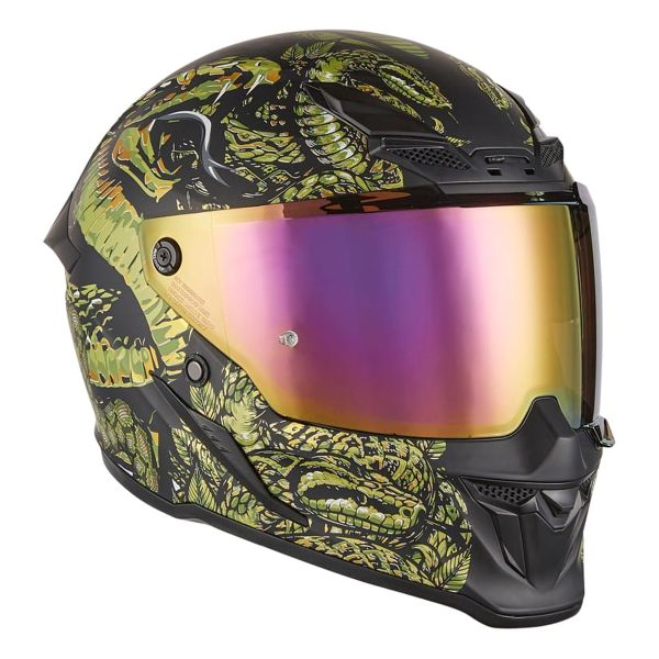 Full Face Exklusiv Goliath Mythology Matt Black Gold