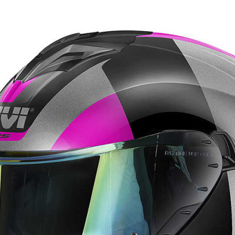 Givi 50.3 Vision Black Titanium Fuchsia