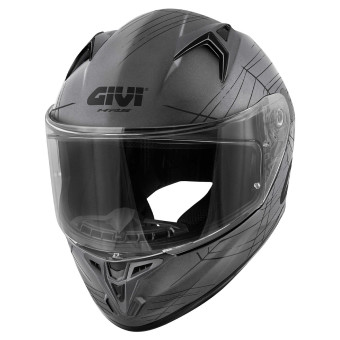 Full Face Givi 50.7 Phobia Matt Titanium Black