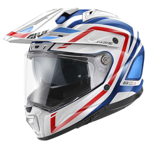 Full Face Givi 80.1 Fiber Apex Blue White Red