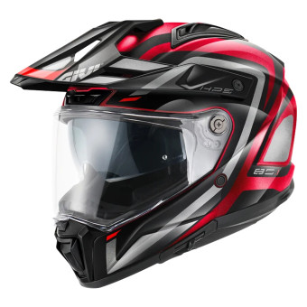 Full Face Givi 80.1 Fiber Apex Black Titanium Red