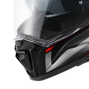 Givi 80.1 Fiber Apex Black Titanium Red