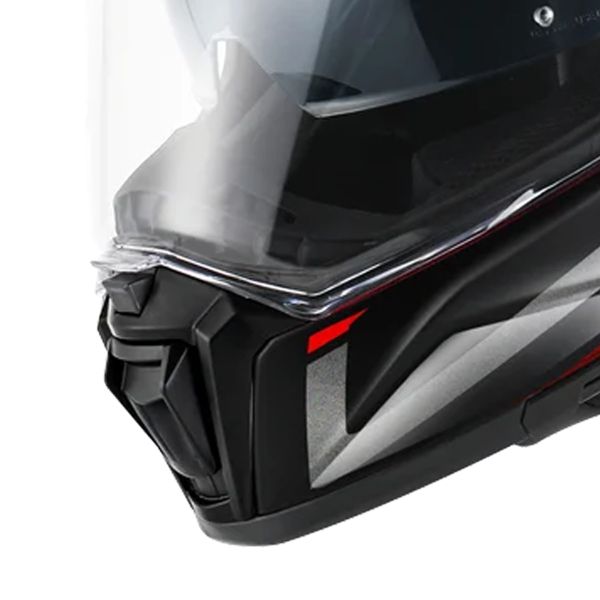 Givi 80.1 Fiber Apex Black Titanium Red