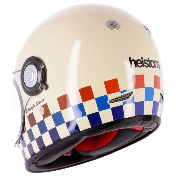 Helstons Course Beige Blue Red