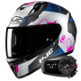 Casque Full Face HJC C10 Aspa MC28SF + Kit Bluetooth 5S