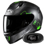 Casque Full Face HJC C10 Aspa MC4SF + Kit bluetooth 5R Lite