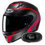Casque Full Face HJC C10 Elie MC1SF + Kit bluetooth 5R Lite
