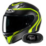 Casque Full Face HJC C10 Elie MC3HSF + Kit bluetooth 5R Lite