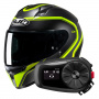 Casque Full Face HJC C10 Elie MC3HSF + Kit Bluetooth 5S