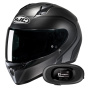 Casque Full Face HJC C10 Elie MC5SF + Kit bluetooth 5R Lite