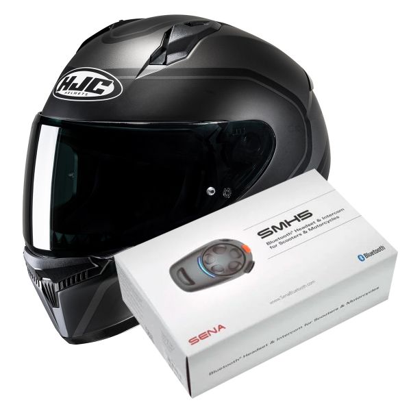 Full Face HJC C10 Elie MC5SF + Kit Bluetooth SMH5 Solo