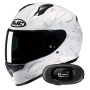 Casque Full Face HJC C10 Epik MC8 + Kit bluetooth 5R Lite