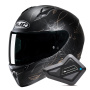 Casque Full Face HJC C10 Epik MC9SF + Kit Bluetooth BT Mini