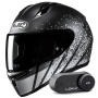 Casque Full Face HJC C10 Haven MC5SF + Kit Bluetooth Lokui K30