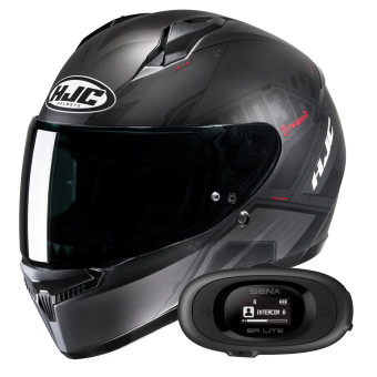 Full Face HJC C10 Inka MC1SF + Kit bluetooth 5R Lite