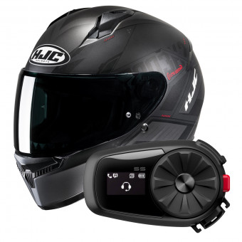 Full Face HJC C10 Inka MC1SF + Kit Bluetooth 5S