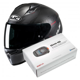 Full Face HJC C10 Inka MC1SF + Kit Bluetooth SMH5 Solo