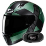 Casque Full Face HJC C10 Tez MC4SF + Kit bluetooth 5R Lite Solo