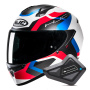 Casque Full Face HJC C10 Tins MC21SF + Kit Bluetooth BT Mini