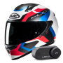 Casque Full Face HJC C10 Tins MC21SF + Kit Bluetooth Lokui K30