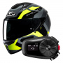 Casque Full Face HJC C10 Tins MC3H + Kit Bluetooth 5S