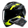 Casque Full Face HJC C10 Tins MC3H + Kit Bluetooth BT Mini