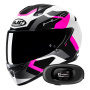 Casque Full Face HJC C10 Tins MC8 + Kit bluetooth 5R Lite