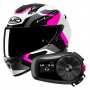 Casque Full Face HJC C10 Tins MC8 + Kit Bluetooth 5S