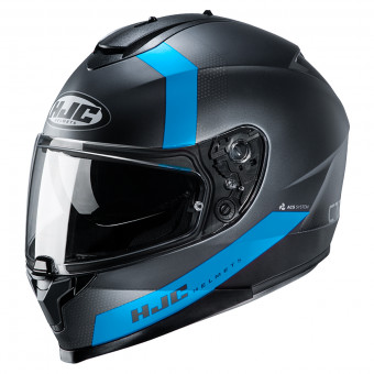 HJC C70 Eura MC2SF + Kit bluetooth 5R Lite