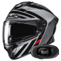 Casque Full Face HJC C71 Faber MC5 + Kit bluetooth 5R Lite Solo