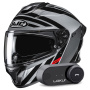 Casque Full Face HJC C71 Faber MC5 + Kit Bluetooth Lokui K30