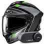 Casque Full Face HJC C71 Faber MC7 + Kit Bluetooth Lokui K30