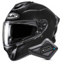 Casque Full Face HJC C71 Metal Black + Kit Bluetooth BT Mini