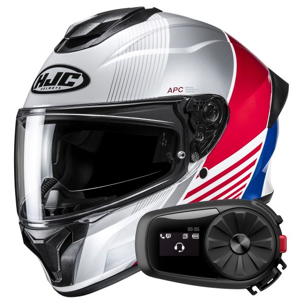 Full Face HJC C71 Morix MC21 + Kit Bluetooth 5S Solo Full Face HJC C71 Morix MC21 + Kit Bluetooth 5S Solo