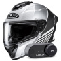 Casque Full Face HJC C71 Morix MC5 + Kit Bluetooth Lokui K30