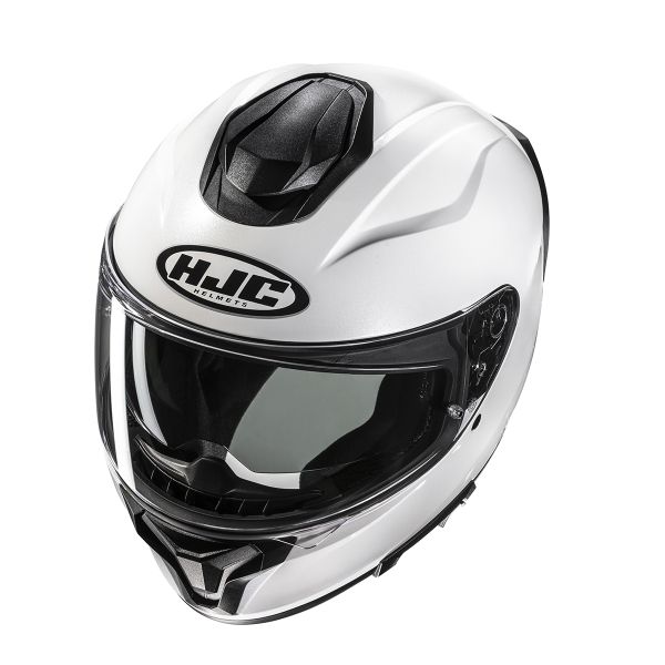 HJC C71 Pearl White