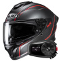 Casque Full Face HJC C71 Quez MC1SF + Kit Bluetooth 5S Solo