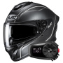 Casque Full Face HJC C71 Quez MC5SF + Kit Bluetooth 5S Solo