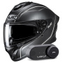 Casque Full Face HJC C71 Quez MC5SF + Kit Bluetooth Lokui K30