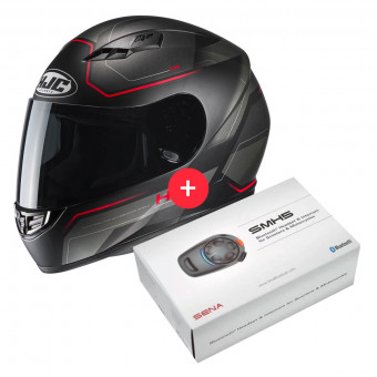 Full Face HJC CS-15 Inno MC1SF + Kit Bluetooth SMH5