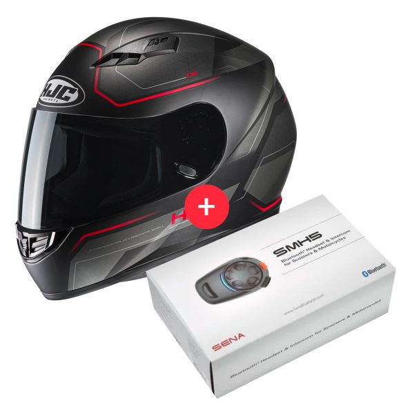 Full Face HJC CS-15 Inno MC1SF + Kit Bluetooth SMH5 Full Face HJC CS-15 Inno MC1SF + Kit Bluetooth SMH5
