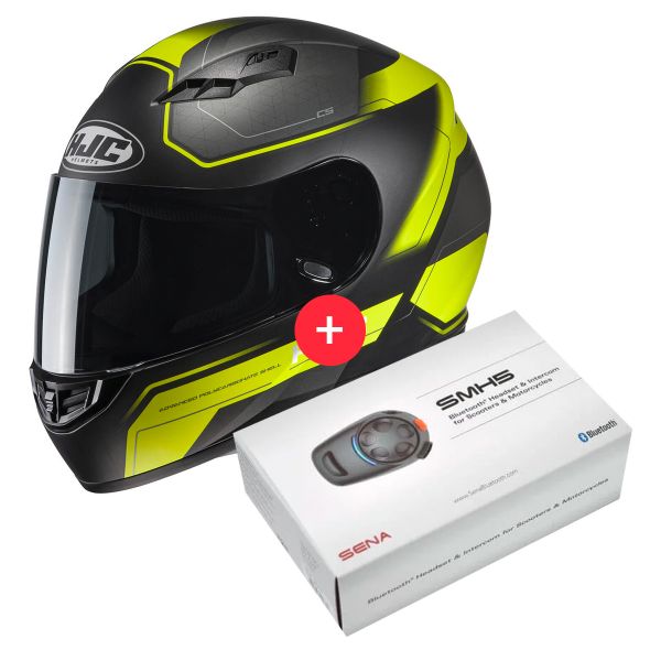Full Face HJC CS-15 Inno MC3HSF + Kit Bluetooth SMH5