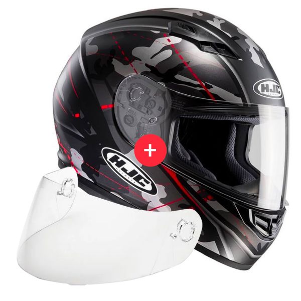 Full Face HJC CS-15 Songtan MC1SF + Visor