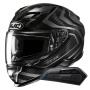 Casque Full Face HJC F71 Carbon Nevio MC5 + Kit Bluetooth Smart 11B